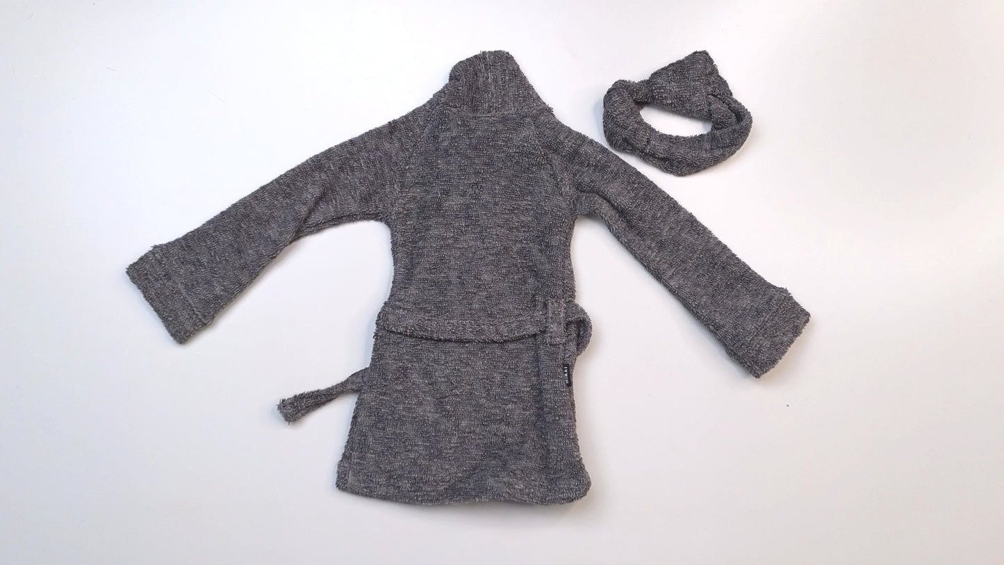 Bathrobe Set w/ Headband