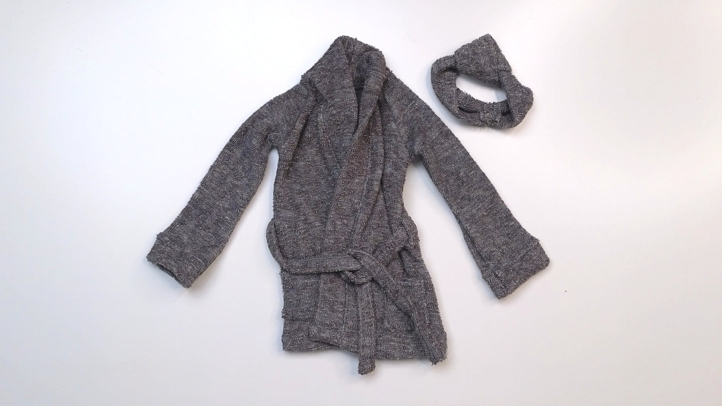 Bathrobe Set w/ Headband