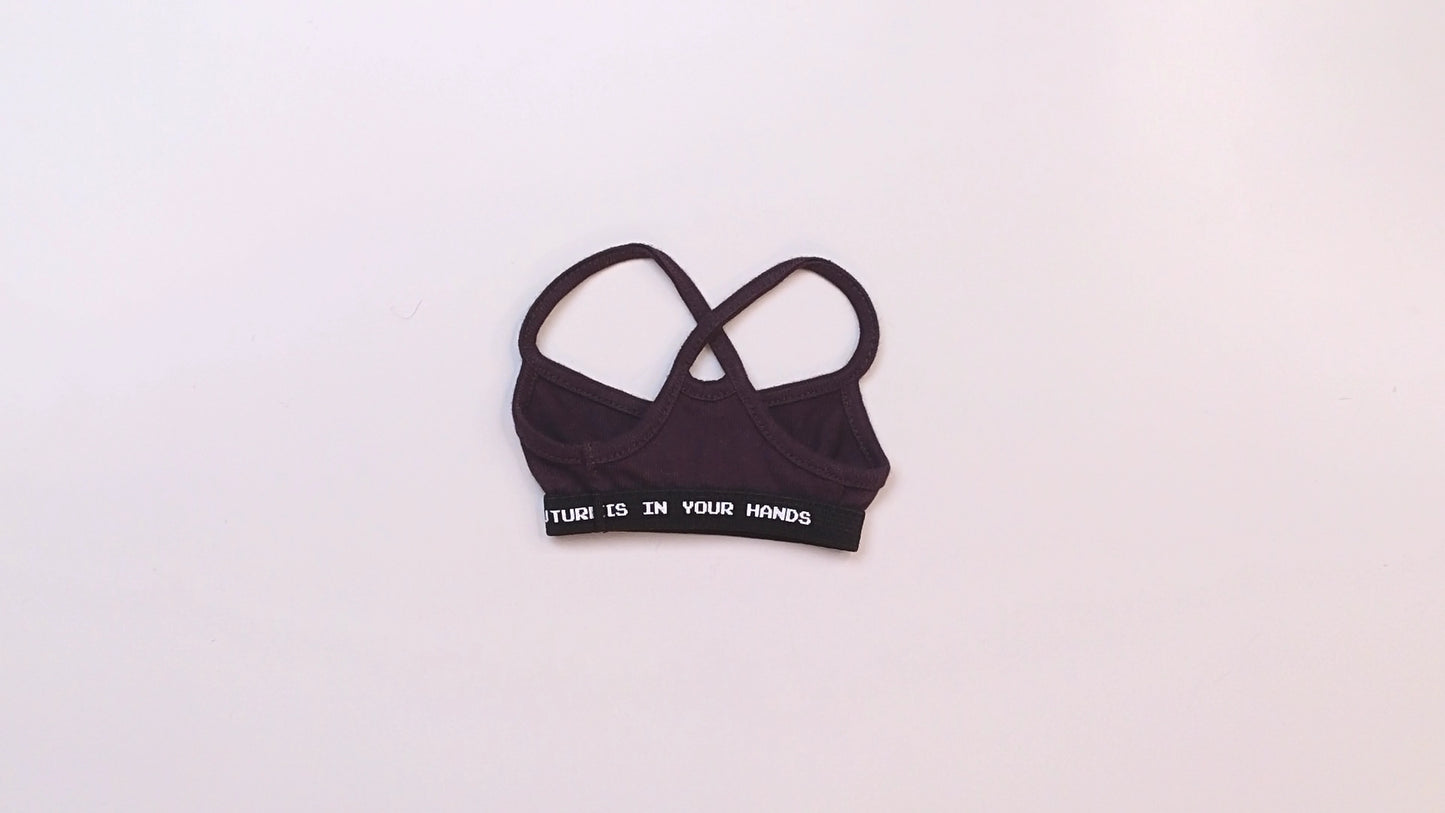 Sport Bra (Dark Purple)