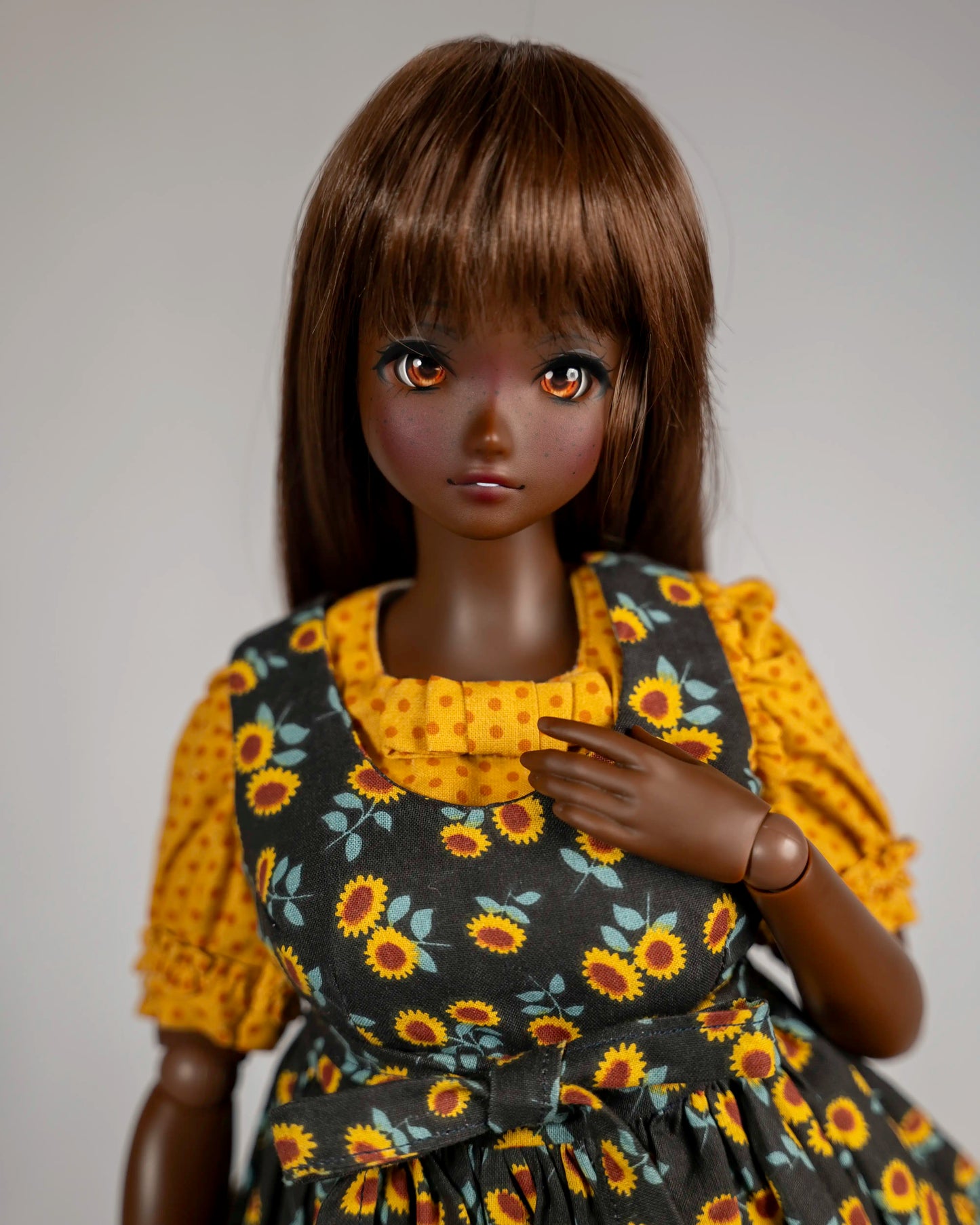 Sunflower Dress for Smart Doll Pear (2pc set)