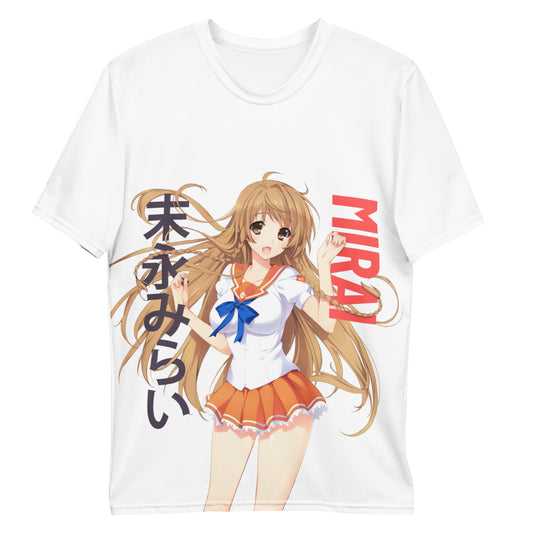 Mirai Anime Portrait - Unisex T-Shirt