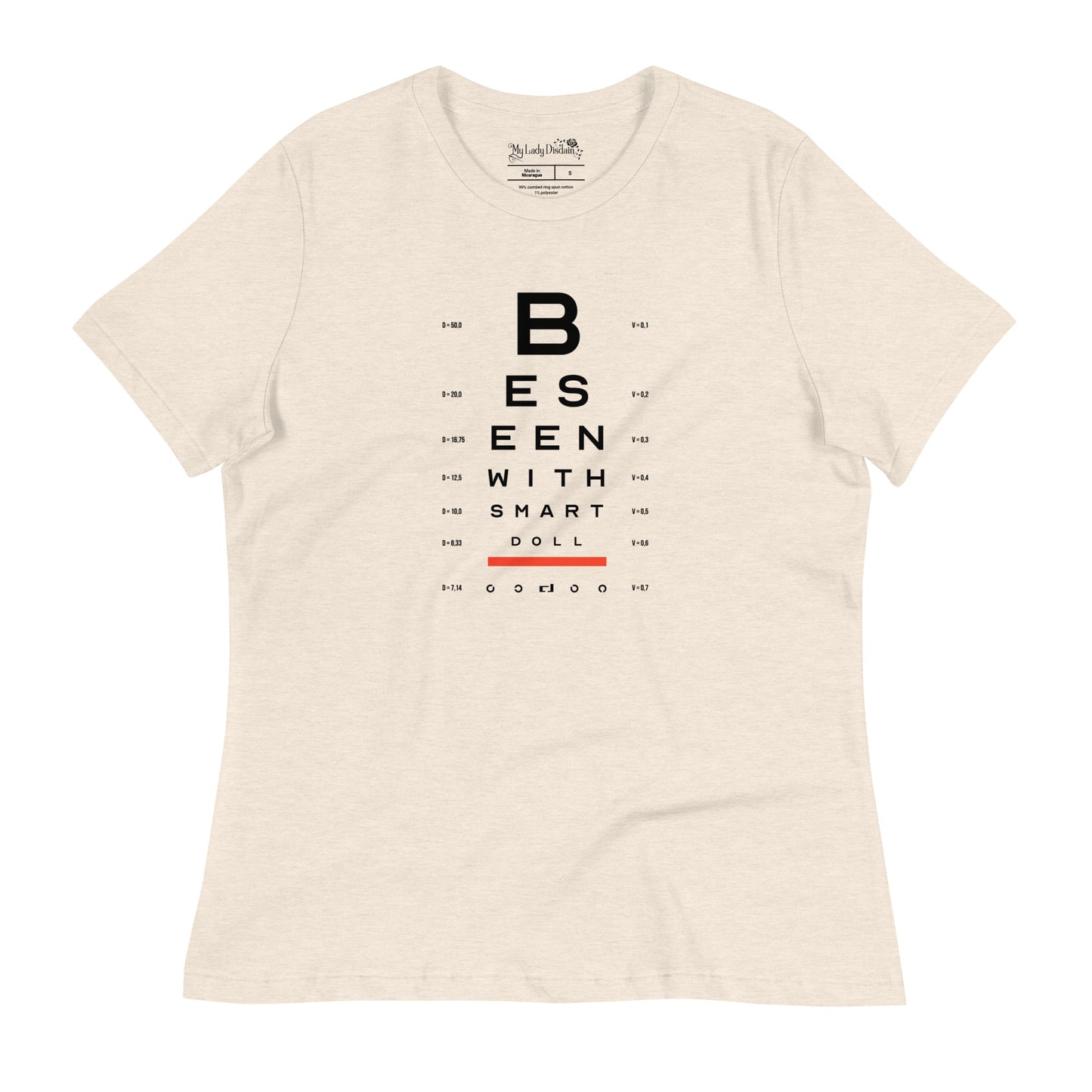 Be Seen With Smart Doll - Women's T-Shirt